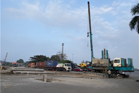 Dự án: Thi công móng cọc kho chứa hàng số 1 số 2 cảng Vật Cách