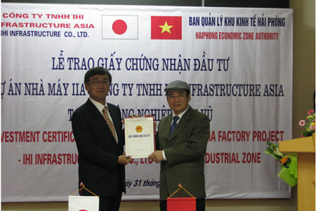 Dự án: Nhà máy IIA Đình Vũ